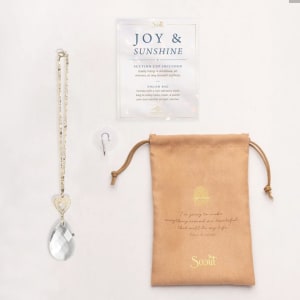 Radiating Heart Pocket Suncatcher