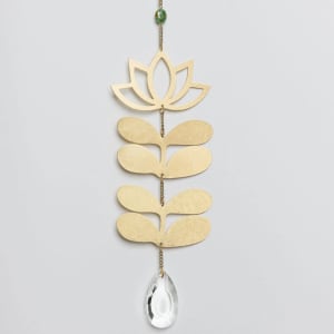 Suncatcher – Lotus & African Turquoise