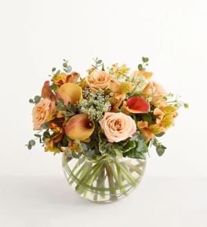 Graceful Fall Flower Bouquet