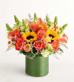 Vibrant Fall Charm Flower Bouquet