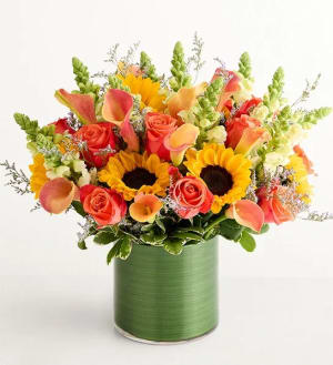 Vibrant Fall Charm Flower Bouquet