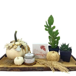 Luxury Fall Decor Board Flower Bouquet