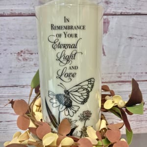 Eternal Light and Love LED Candle Flower Bouquet