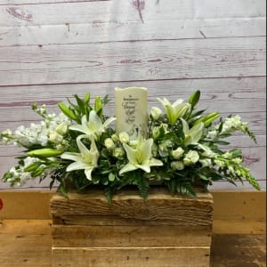 Eternal Light and Love LED Candle Flower Bouquet