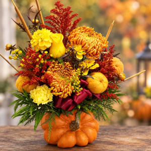 Pumpkin Pumpkin Flower Bouquet