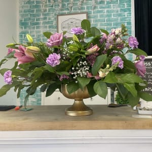 The Golden Compote Flower Bouquet
