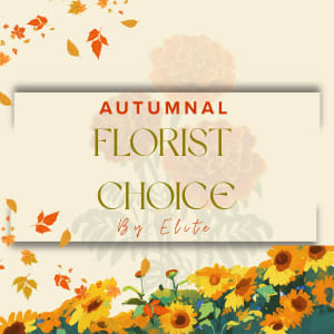 Autumnal Florist Choice By Elite Flower Bouquet