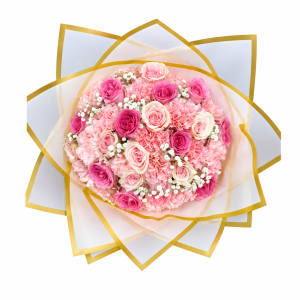 Pink Sherbet Bouquet Flower Bouquet