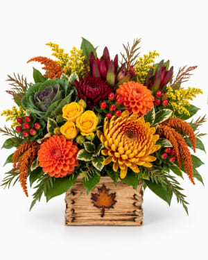 Autumn Harvest Charm Flower Bouquet