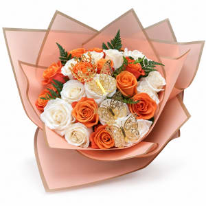 Orange Crush Bouquet Flower Bouquet
