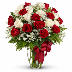 Love's Divine Bouquet - Long Stemmed Roses Flower Bouquet