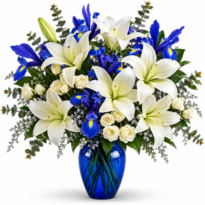 Blue Horizons Flower Bouquet