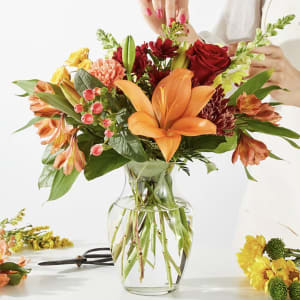 Autumn Glow - A Florist Original Flower Bouquet