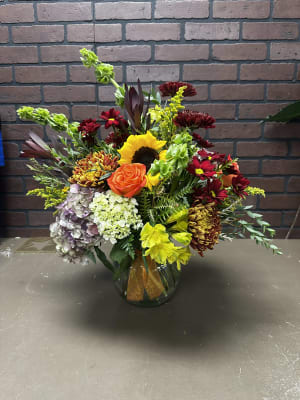 Harvest Moon Flower Bouquet