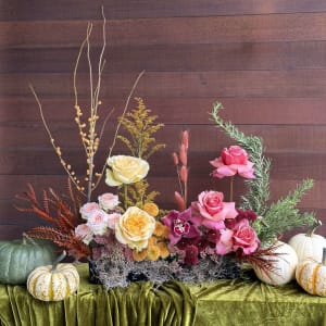 Autumn Spectrum Flower Bouquet