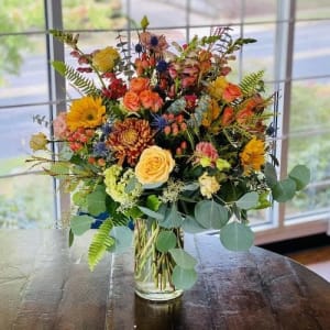 Tall Fall Bliss Arrangement Flower Bouquet
