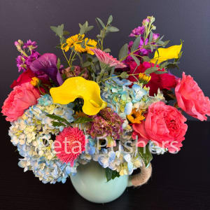 Pitcher of Blooms Flower Bouquet