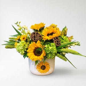 Sunny Garden Embrace Flower Bouquet