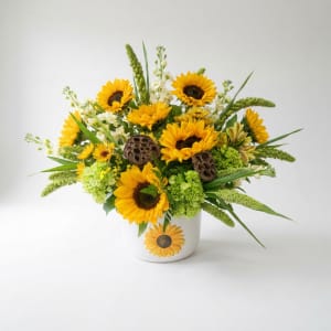 Sunny Garden Embrace Flower Bouquet