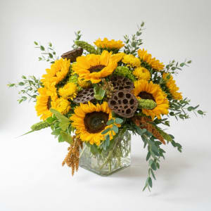 Rustic Autumn Glow Flower Bouquet