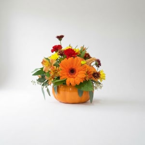 Pumpkin Patch Blooms Flower Bouquet
