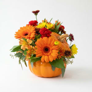 Pumpkin Patch Blooms Flower Bouquet