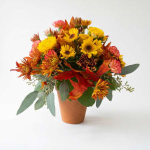 Terracotta Harvest Flower Bouquet