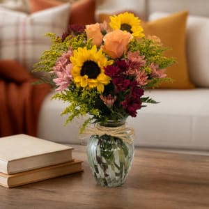 Fields of Europe Fall Flower Bouquet