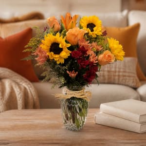 Fields of Europe Fall Flower Bouquet
