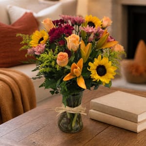 Fields of Europe Fall Flower Bouquet