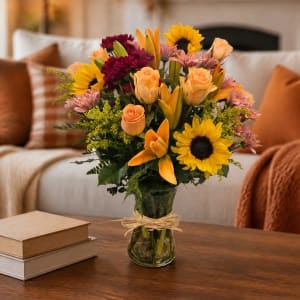 Fields of Europe Fall Flower Bouquet