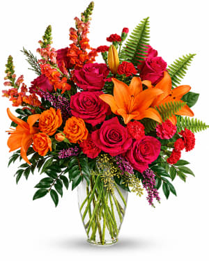Punch Of Color Bouquet Flower Bouquet
