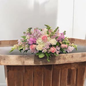Long & Low Centerpiece Flower Bouquet