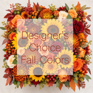 AUTUMN COLORS DESIGNER'S CHOICE Flower Bouquet