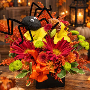 Spooky Spider Bouquet Flower Bouquet