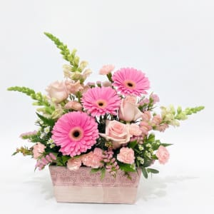 Blushing Garden Whimsy Flower Bouquet