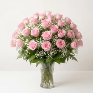 Pink Rose Bouquet Flower Bouquet
