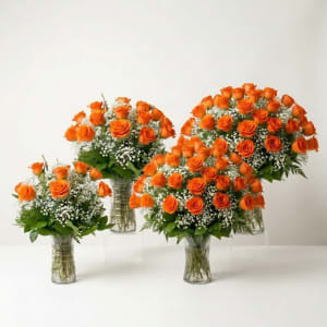Orange Rose Bouquet