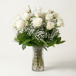 White Rose Bouquet Flower Bouquet