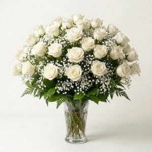 White Rose Bouquet Flower Bouquet