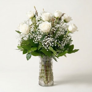 White Rose Bouquet Flower Bouquet