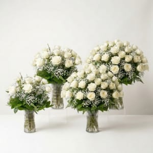 White Rose Bouquet
