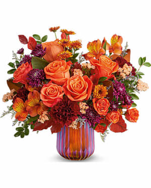 AMBER GLOW Flower Bouquet