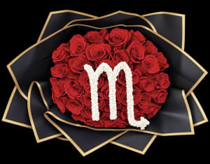 Scorpio Zodiac Bouquet Flower Bouquet