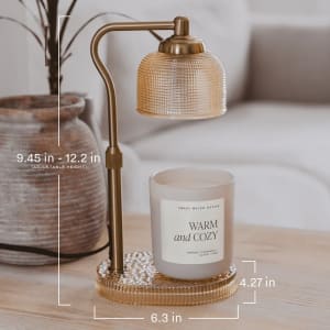 Candle Lamp Flower Bouquet