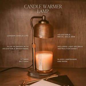 Candle Lamp Flower Bouquet