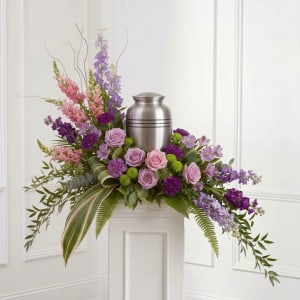 The Lavender Garden Tribute Collection Flower Bouquet