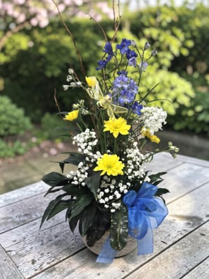 Make Their Day Dish garden Flower Bouquet