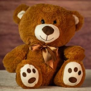 GAP3015 Bear Flower Bouquet