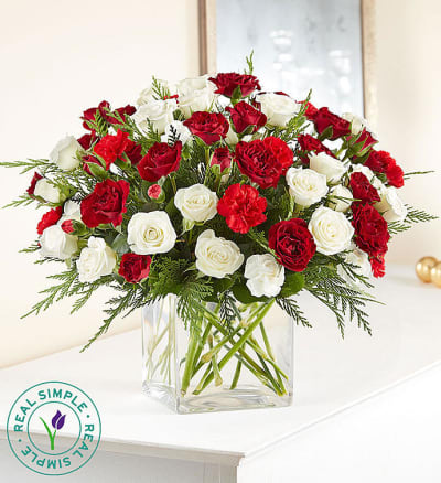 Dazzling Winter Wonderland Flower Arrangement